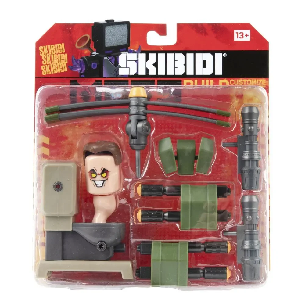 NEW Skibidi Toilet G-Toilet Deluxe Mod Set Action Figure Bonkers Toys